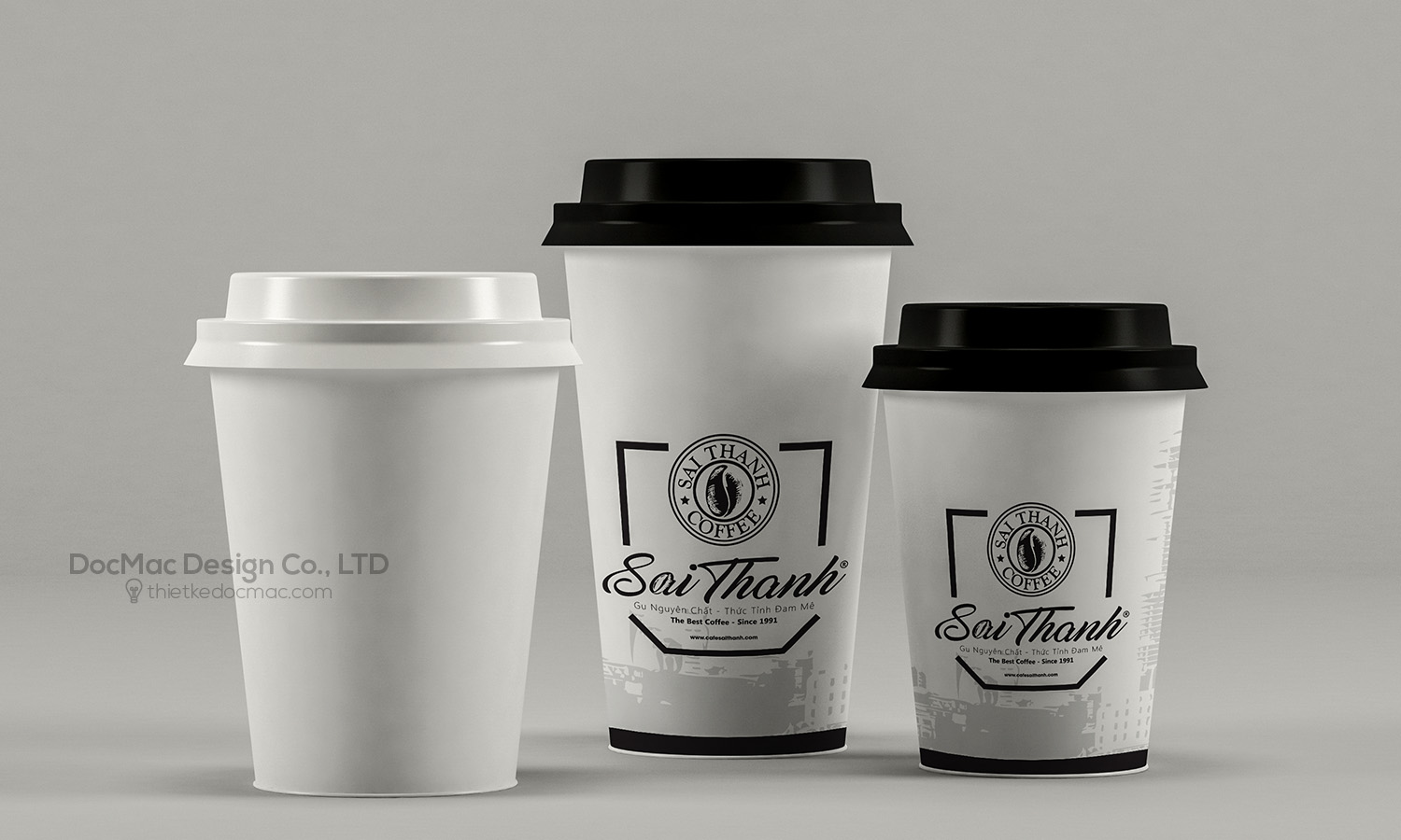 Thiết kế thương hiệu cà phê Sài Thành Coffee