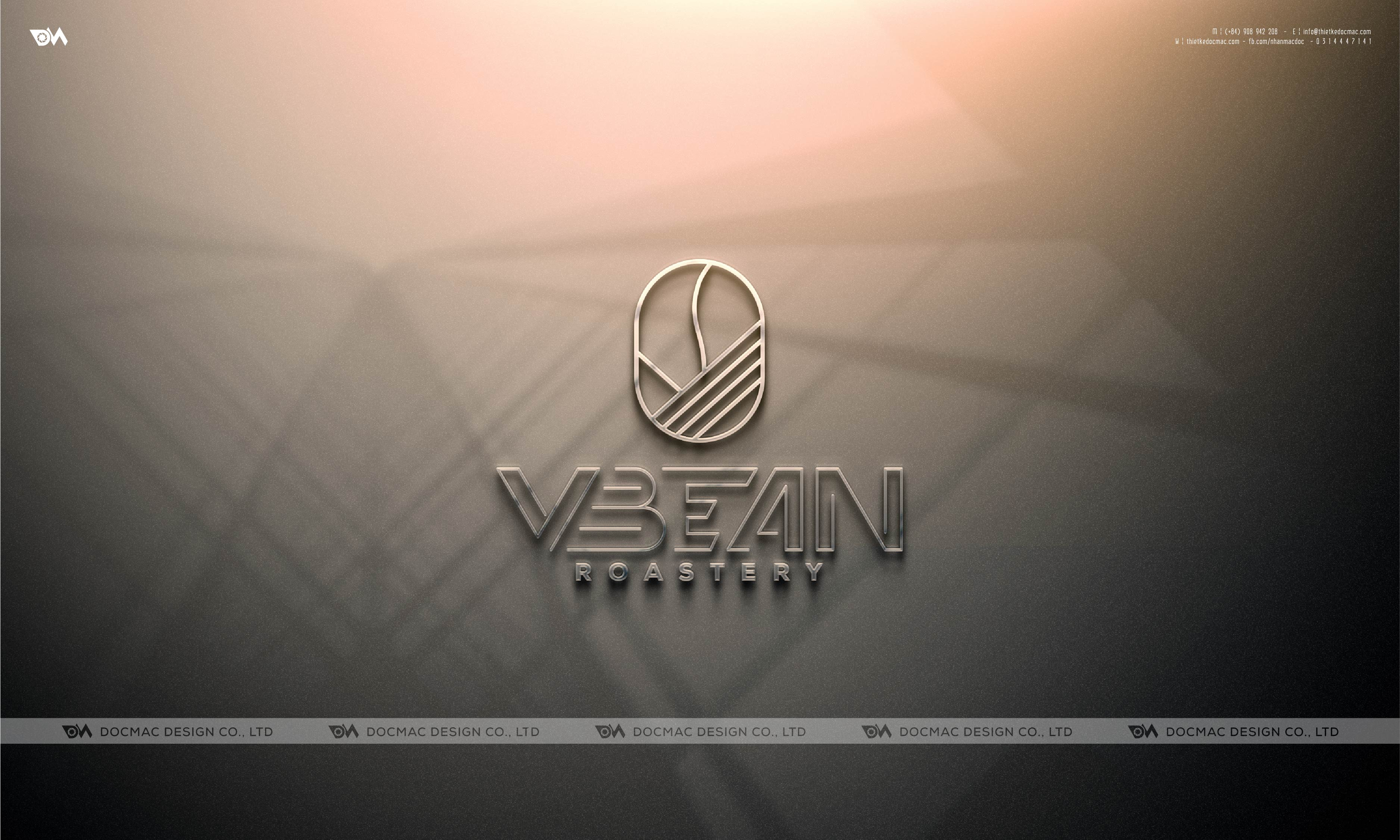 Thiết kế thương hiệu cà phê VBEAN ROASTER