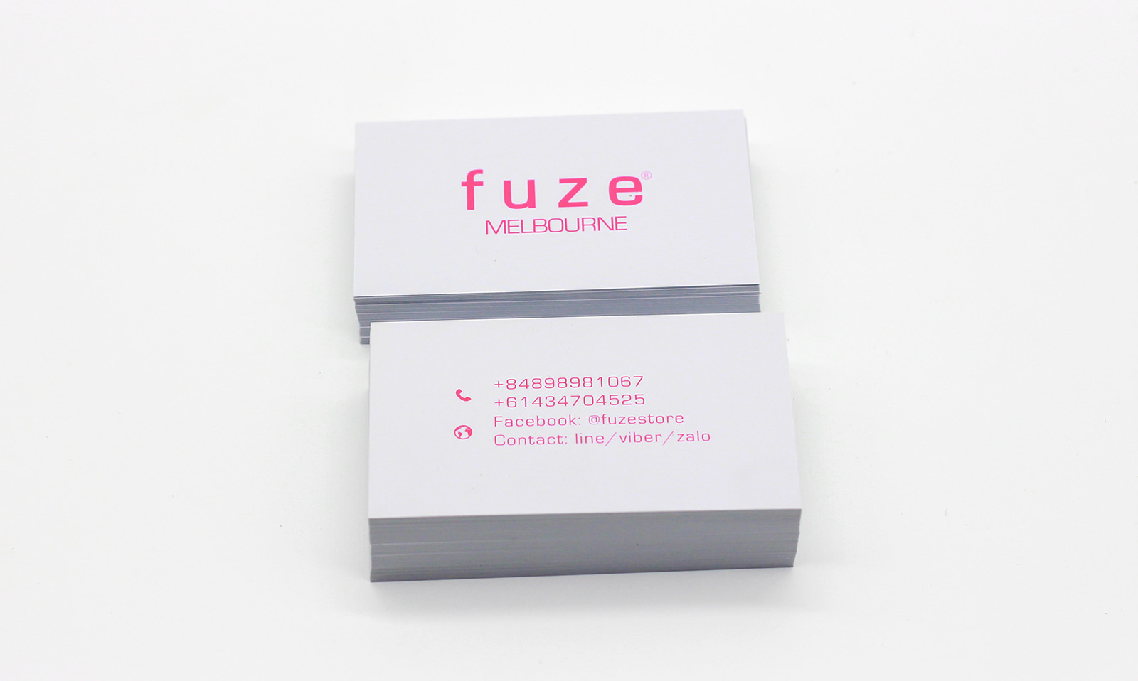 Danh thiếp thời trang Fuze