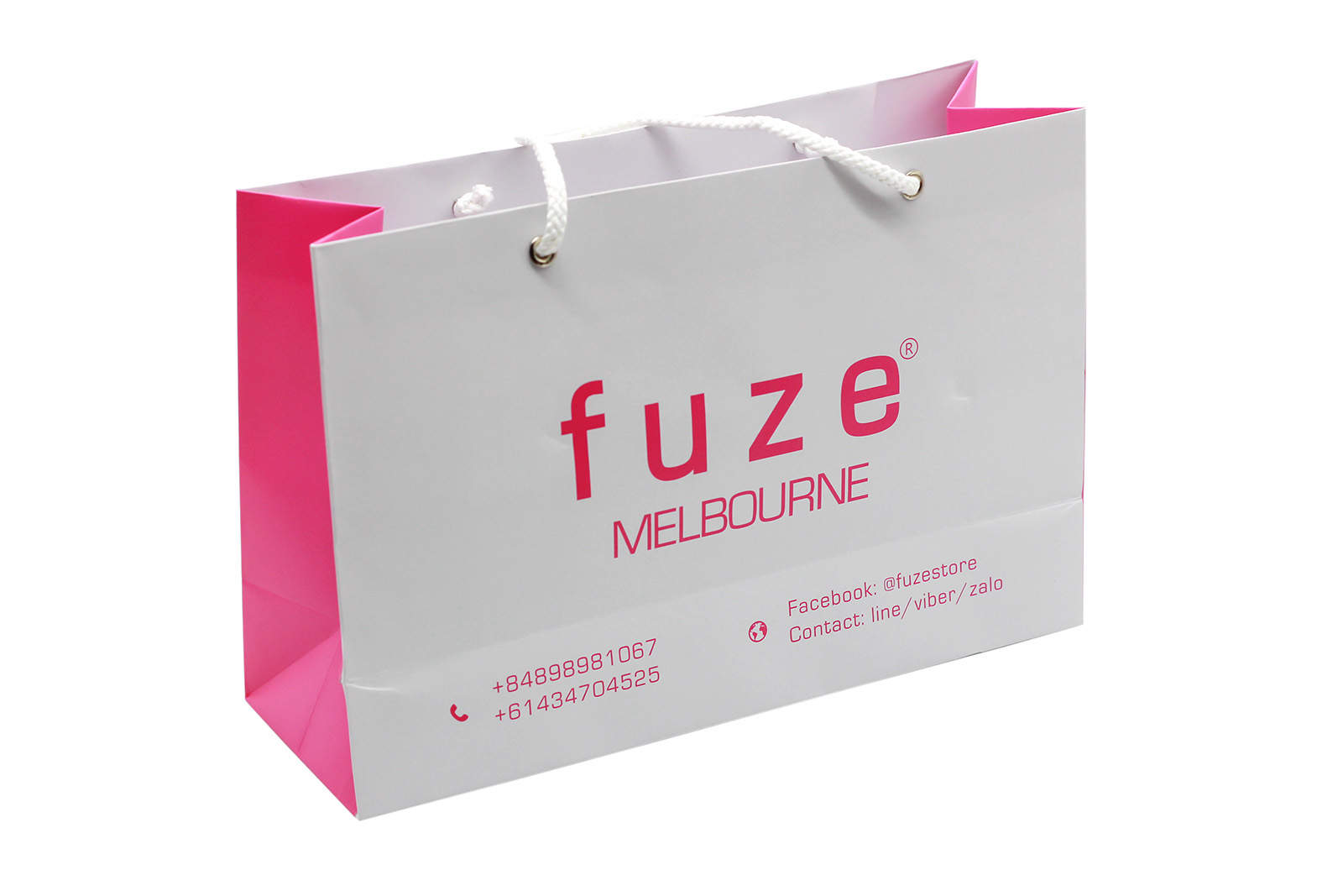 Túi giấy thời trang cao cấp Fuze